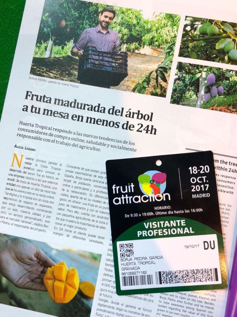 Revista Mercados Fruta madurada del árbol a tu mesa en menos de 24h