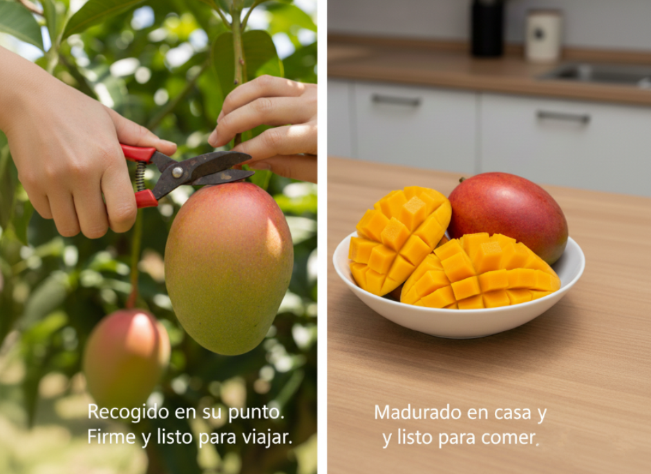 frutas climatéricas maduran en casa