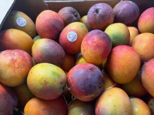 caja de mangos bombón original de Huerta Tropical
